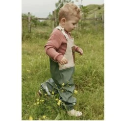 Edinburgh Recycled Rain Pants Green/Sand/Brown -Kuling 1024x1024 1038