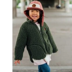 Dayton Teddy Fleece Jacket Moss Green -Kuling 1024x1024 110