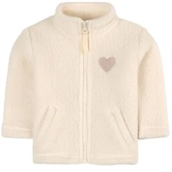 Limited Edition Heart Pile Fleece Jacket Sand