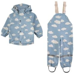 San Marino Recycled Rain Set Mist Blue Clouds