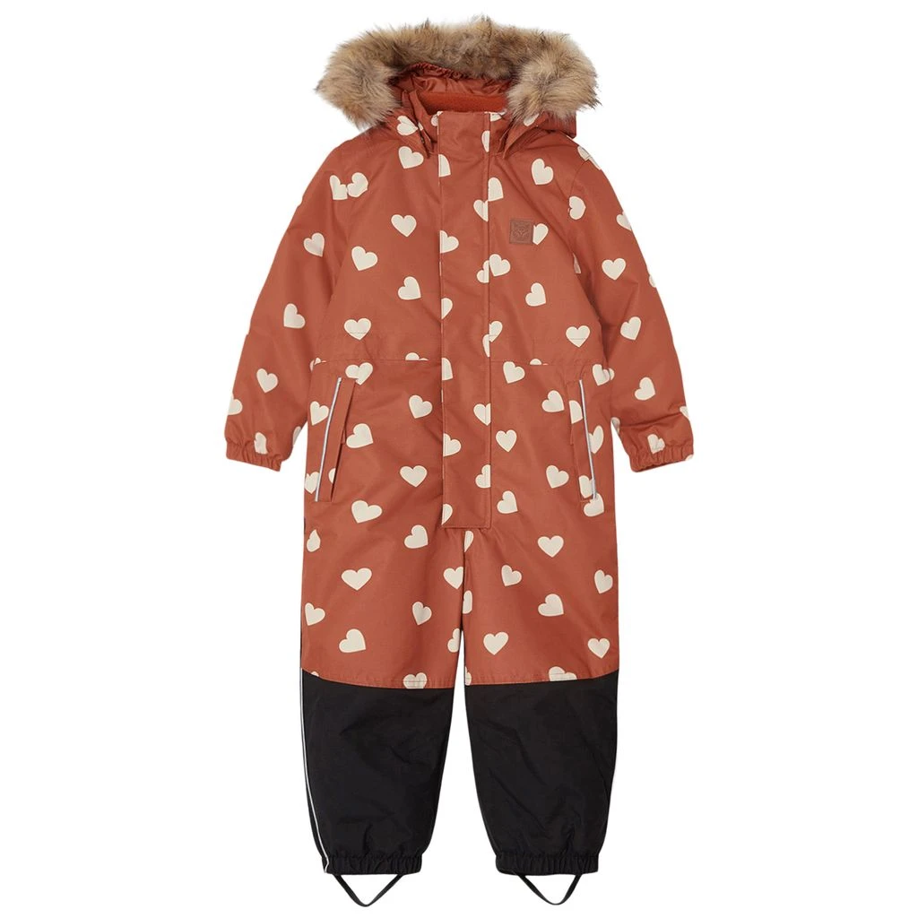 Chamonix Heart Printed Snowsuit Ginger 3 Chamonix Heart Printed Snowsuit Ginger