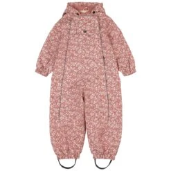 Milano Floral Shell Coverall Desert Pink
