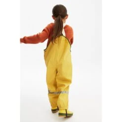 Edinburgh Recycled Rain Pants Yellow/Rust/Moss -Kuling 1024x1024 1309