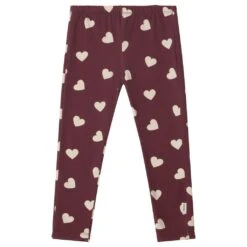 GOTS Serrai Leggings Violet Hearts