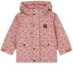 Stockholm Floral Shell Jacket Desert Pink