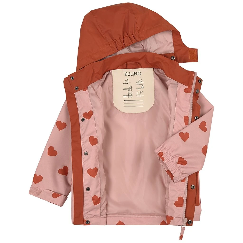 Stockholm Heart Printed Shell Jacket Woody Rose 4 Stockholm Heart Printed Shell Jacket Woody Rose - Image 2