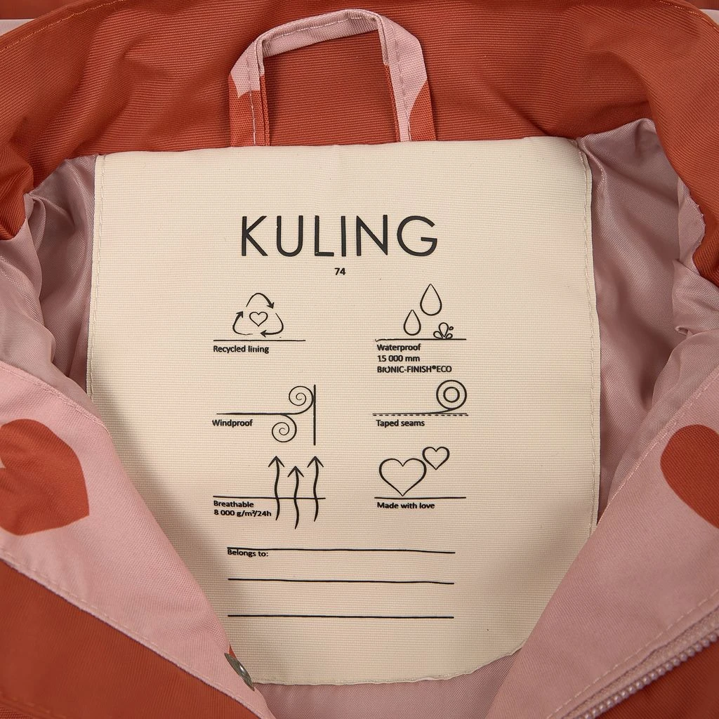 Stockholm Heart Printed Shell Jacket Woody Rose 7 Stockholm Heart Printed Shell Jacket Woody Rose - Image 5