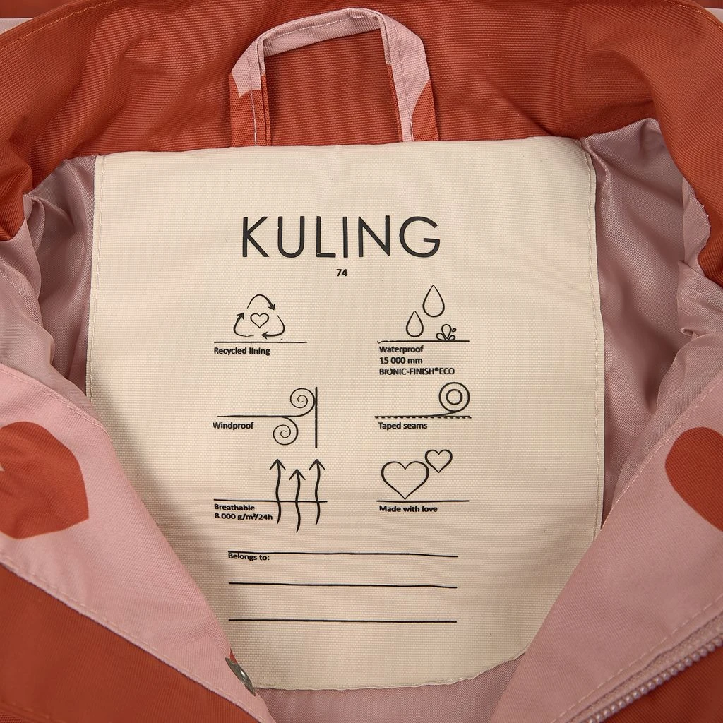 Stockholm Heart Printed Shell Jacket Woody Rose 9 Stockholm Heart Printed Shell Jacket Woody Rose - Image 7