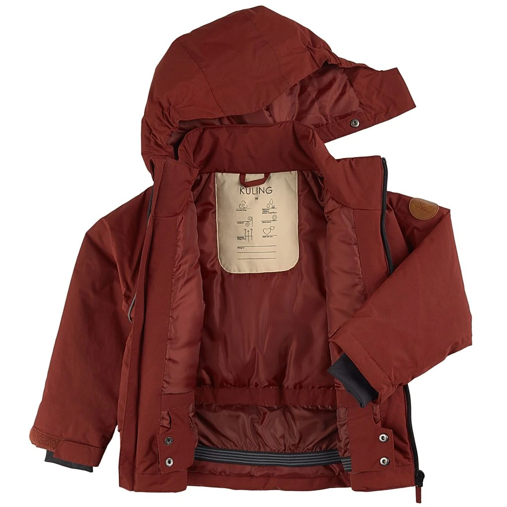 Niseko Ski Jacket Burgundy 4 Niseko Ski Jacket Burgundy - Image 2