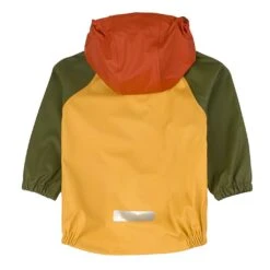 Edinburgh Recycled Rain Jacket Yellow/Rust/Moss -Kuling 1024x1024 1518
