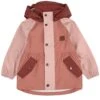 Edinburgh Recycled Rain Jacket Woody Rose/Burnt Pink/Burgundy -Kuling 1024x1024 1534