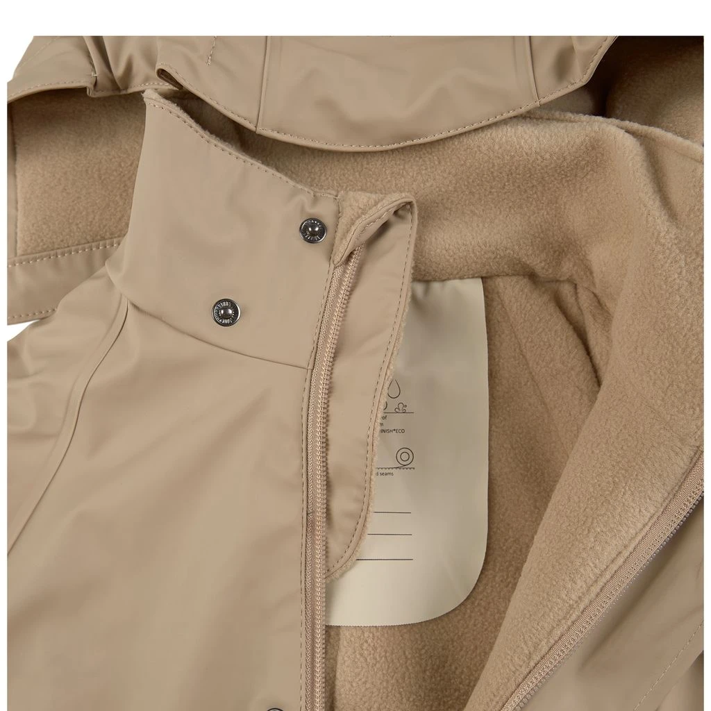 Douglas Lined Recycled Rain Coverall Sand 5 Douglas Lined Recycled Rain Coverall Sand - Image 3