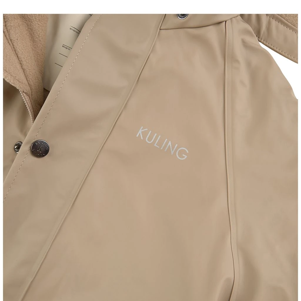 Douglas Lined Recycled Rain Coverall Sand 7 Douglas Lined Recycled Rain Coverall Sand - Image 5