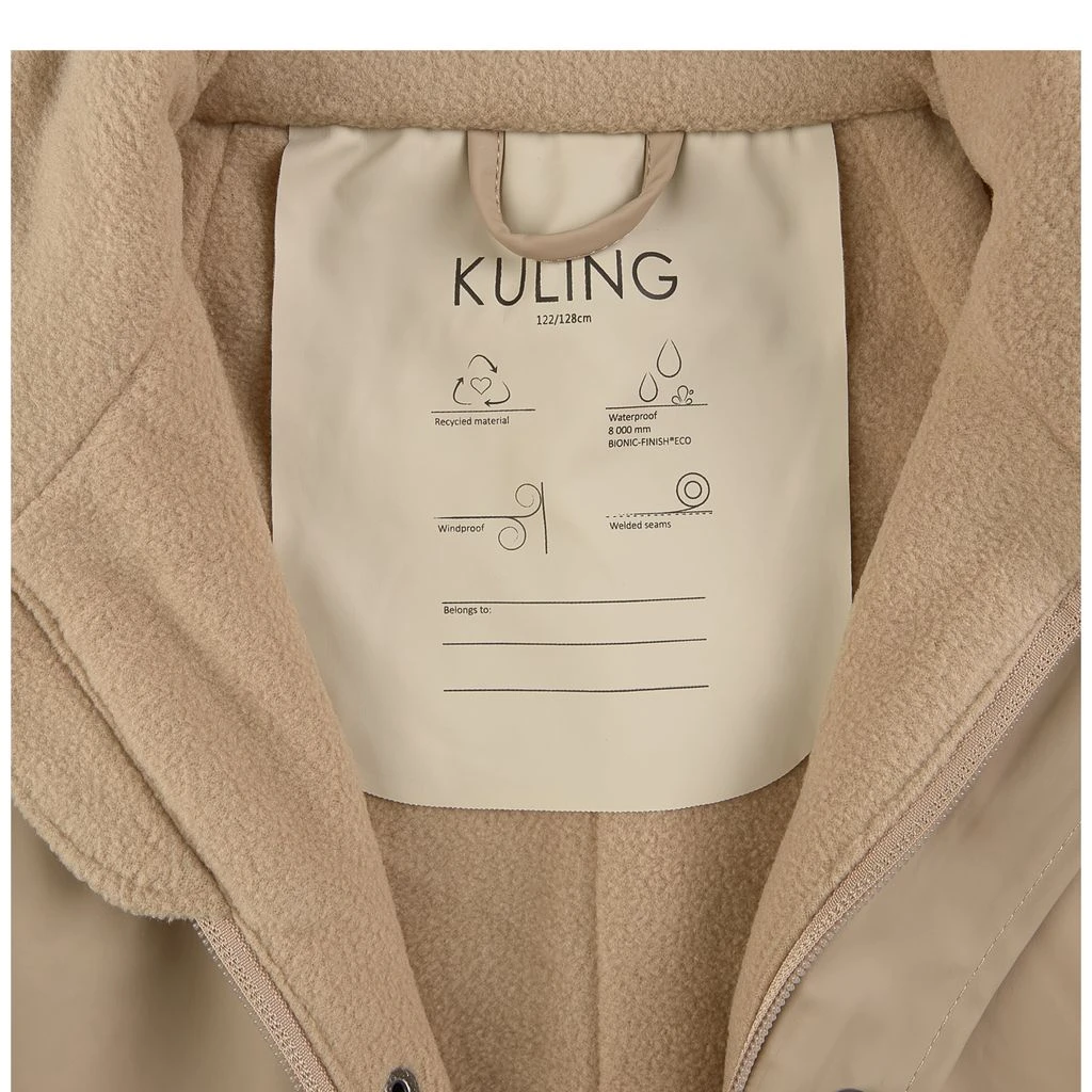 Douglas Lined Recycled Rain Coverall Sand 9 Douglas Lined Recycled Rain Coverall Sand - Image 7