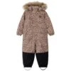 Chamonix Leopard Print Snowsuit Walnut -Kuling 1024x1024 1676