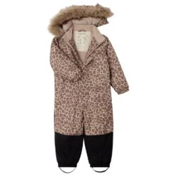 Chamonix Leopard Print Snowsuit Walnut -Kuling 1024x1024 1678