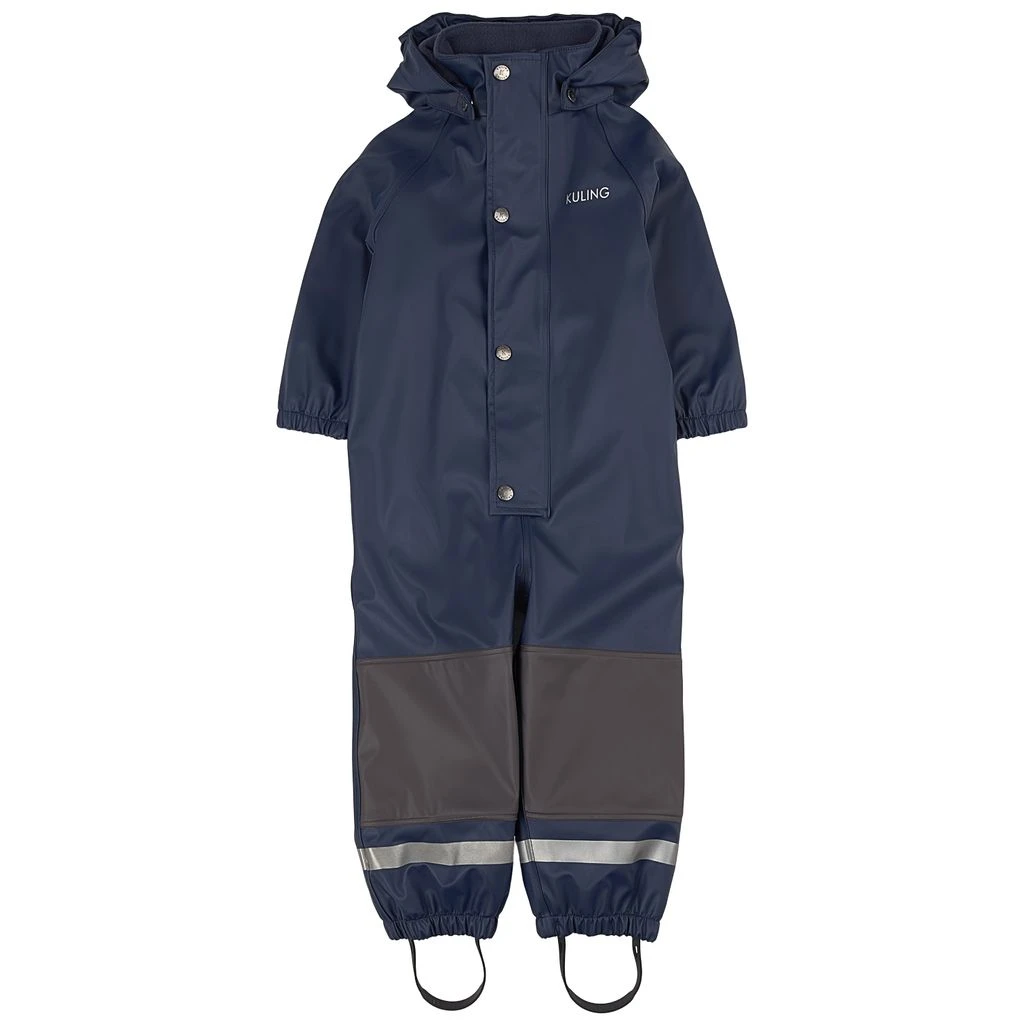 Douglas Lined Recycled Rain Coverall Navy 3 Douglas Lined Recycled Rain Coverall Navy