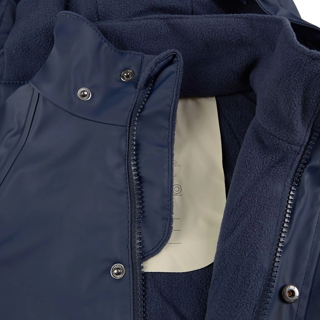 Douglas Lined Recycled Rain Coverall Navy 6 Douglas Lined Recycled Rain Coverall Navy - Image 4