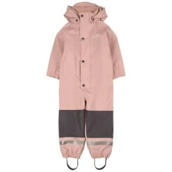 Douglas Lined Recycled Rain Coverall Woody Rose