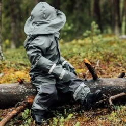 Douglas Lined Recycled Rain Coverall Green -Kuling 1024x1024 1821