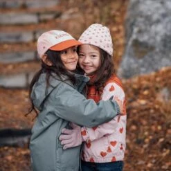 Simrishamn Heart Printed Windbreaker Woody Rose -Kuling 1024x1024 1892