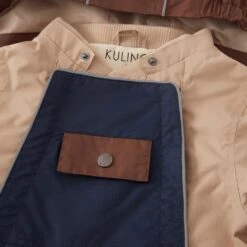 Milano Color-blocked Shell Coverall Navy/Dark Brown/Sand -Kuling 1024x1024 1969