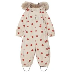 Val D'Isere Snowsuit Foggy White Apple