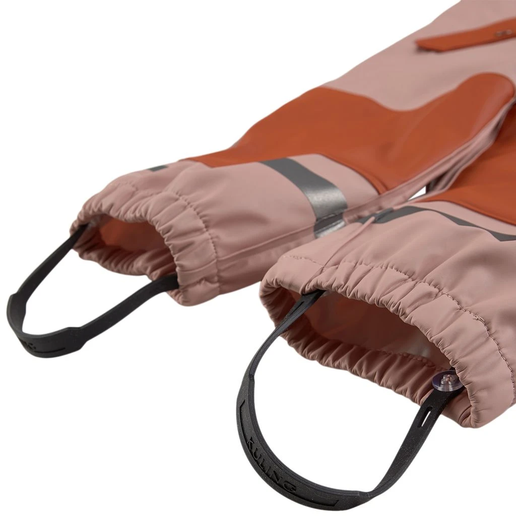 Edinburgh Color-blocked Recycled Rain Coverall Woody Rose/Rust 10 Edinburgh Color-blocked Recycled Rain Coverall Woody Rose/Rust - Image 8