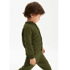 Wool Fleece Jacket Moss Green -Kuling 1024x1024 215