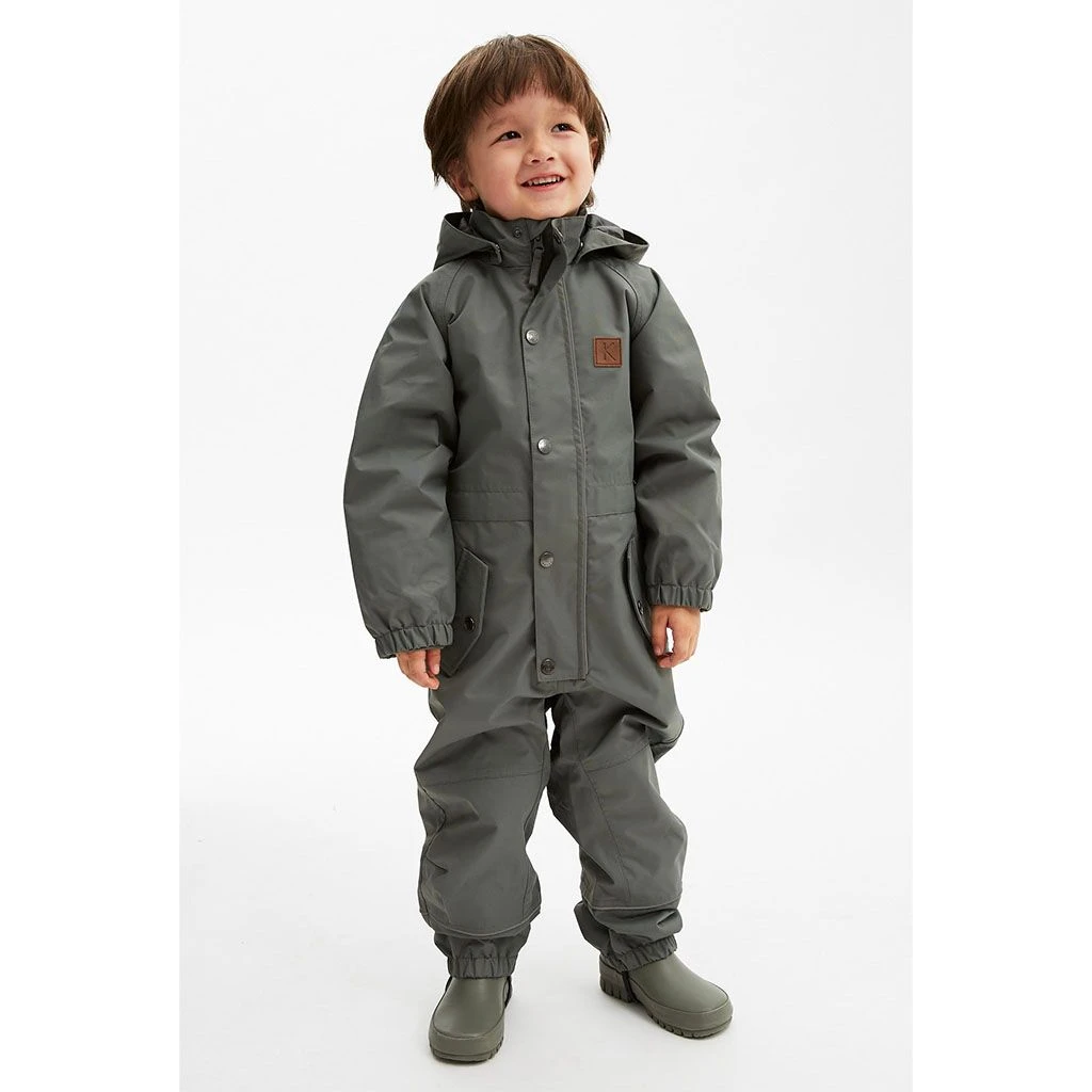 Kansas Shell Coverall Green 4 Kansas Shell Coverall Green - Image 2