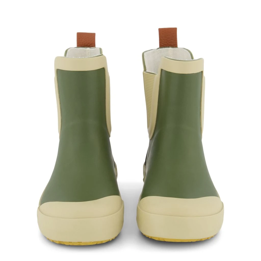 Wells Color-blocked Rain Boots Moss Green/Sand 8 Wells Color-blocked Rain Boots Moss Green/Sand - Image 6