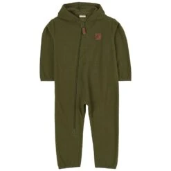 Northpole Fleece Onesie Moss Green
