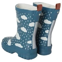 Caracas Rain Boots Petrol Rain Clouds -Kuling 1024x1024 2506