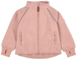 Livigno Recycled Wind Fleece Jacket Woody Rose
