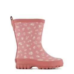 Caracas Rain Boots Rosebud Flower