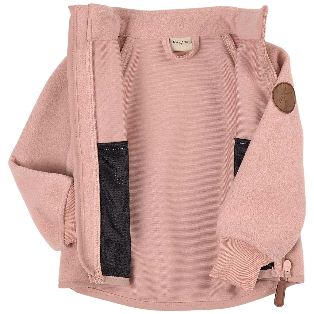 Livigno Recycled Wind Fleece Jacket Woody Rose 4 Livigno Recycled Wind Fleece Jacket Woody Rose - Image 2