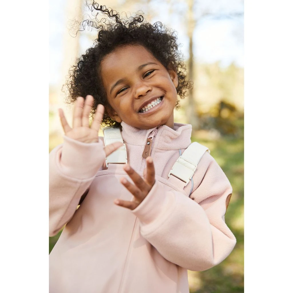 Livigno Recycled Wind Fleece Jacket Woody Rose 6 Livigno Recycled Wind Fleece Jacket Woody Rose - Image 4