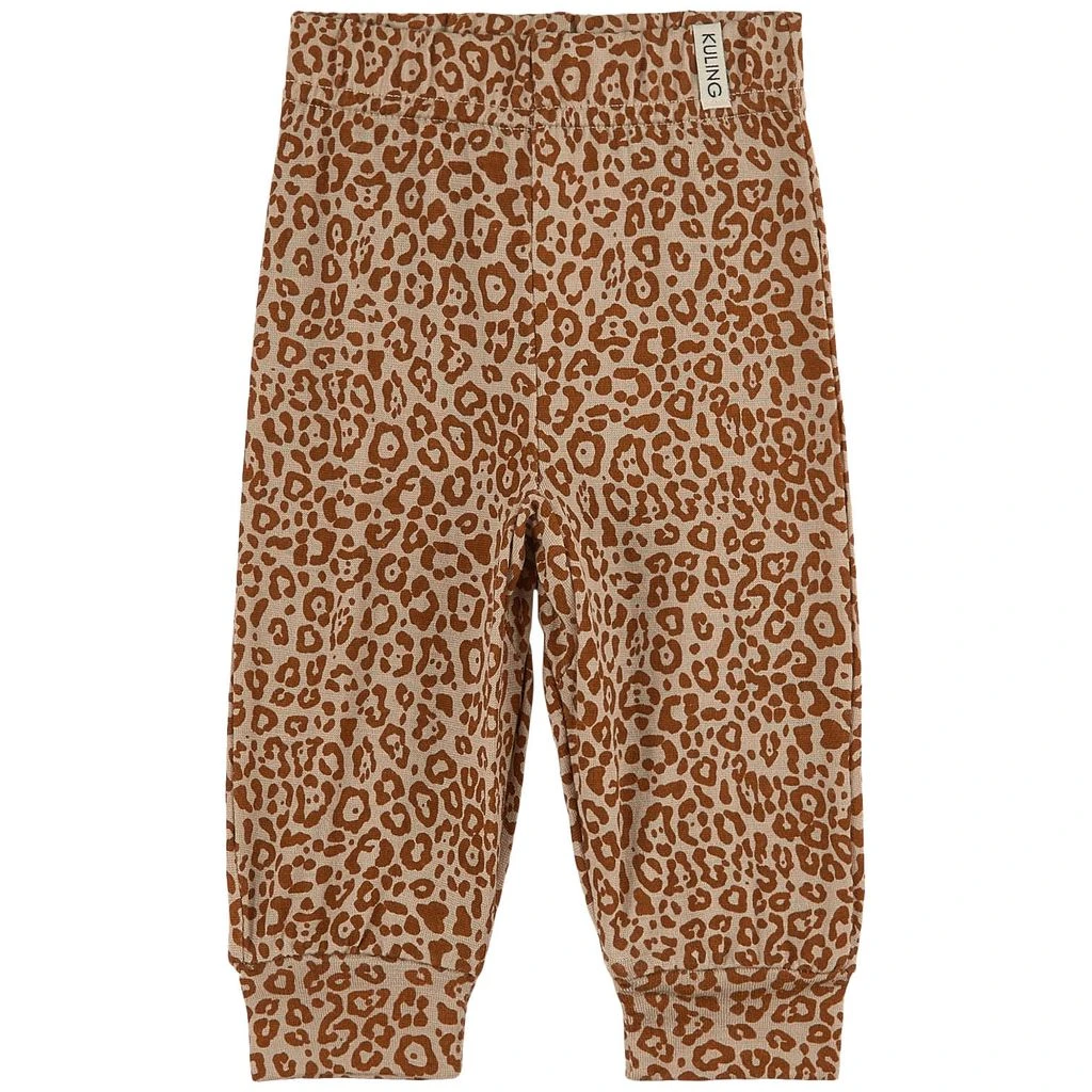 Wool Pants Brown Leopard 3 Wool Pants Brown Leopard