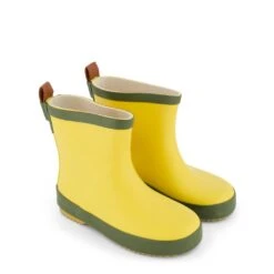 Oslo Rain Boots Harvest Yellow/Moss Green -Kuling 1024x1024 2722