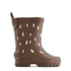 Caracas Dotted Rain Boots Brown 2 Caracas Dotted Rain Boots Brown -Kuling 1024x1024 2763