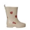 Caracas Printed Rain Boots With Apples Sand -Kuling 1024x1024 2809