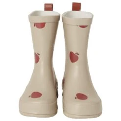 Caracas Printed Rain Boots With Apples Sand -Kuling 1024x1024 2812
