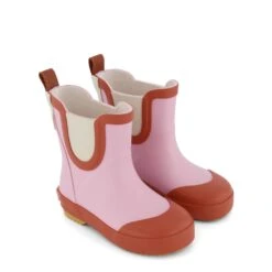 Wells Color-blocked Rain Boots Woody Rose/Rust -Kuling 1024x1024 2894