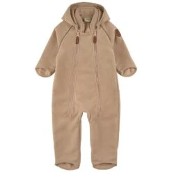 Livigno Recycled Wind Fleece Coverall Sand
