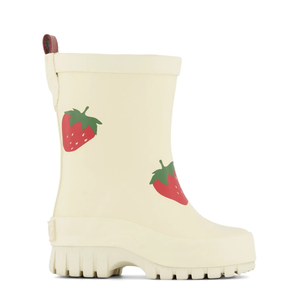 Caracas Rain Boots Strawberry 3 Caracas Rain Boots Strawberry