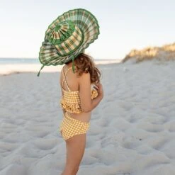 Valencia Flounce Tankini Yellow Check -Kuling 1024x1024 298