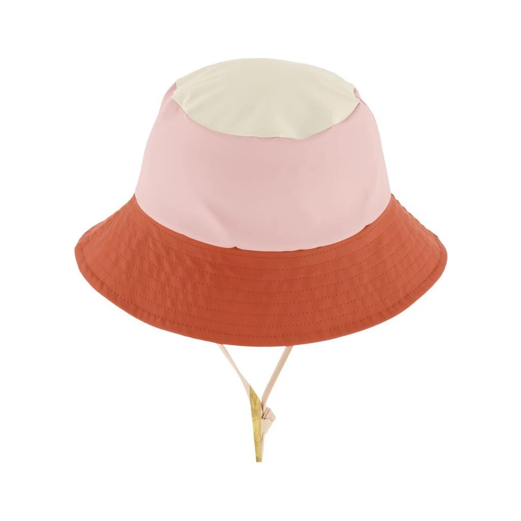 Liverpool Color-blocked Recycled Rain Hat Woody Rose/Rust 4 Liverpool Color-blocked Recycled Rain Hat Woody Rose/Rust - Image 2