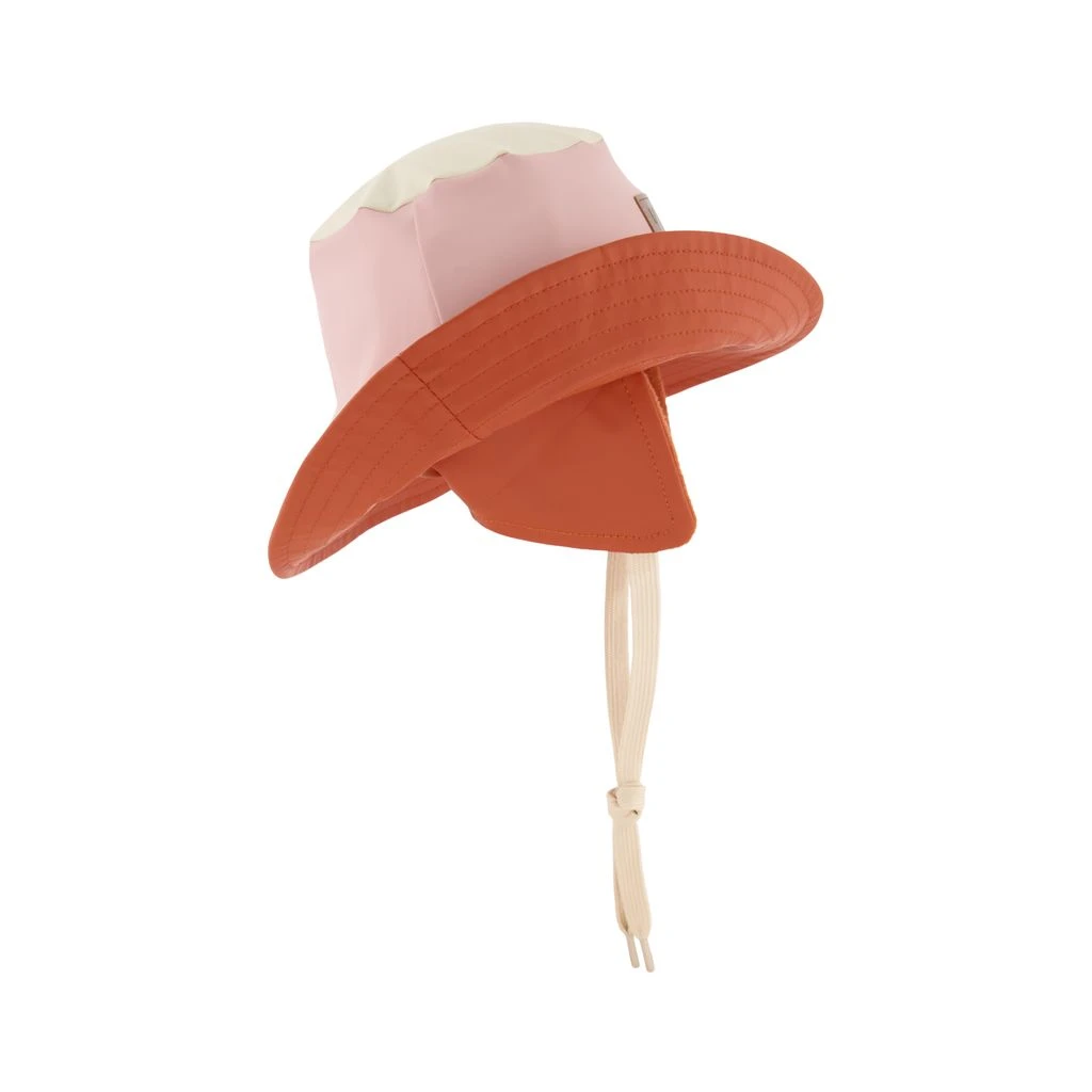 Liverpool Color-blocked Recycled Rain Hat Woody Rose/Rust 5 Liverpool Color-blocked Recycled Rain Hat Woody Rose/Rust - Image 3