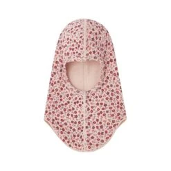 Brisbane Floral Wool Balaclava Pink