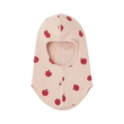 Brisbane Printed Wool Balaclava Foggy White Apple